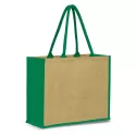 branded Modena Jute Tote Bag, from our range of promotional Jute Shopping &amp; Tote Bags