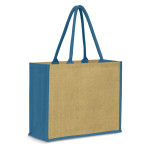 branded Modena Jute Tote Bag, from our range of promotional Jute Shopping &amp; Tote Bags