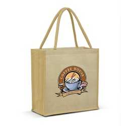 branded Monza Juco Tote Bag, from our range of promotional Jute Shopping & Tote Bags