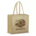 branded Modena Juco Tote Bag, from our range of promotional Jute Shopping &amp; Tote Bags