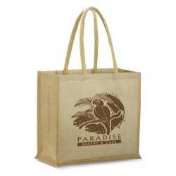 branded Modena Juco Tote Bag, from our range of promotional Jute Shopping & Tote Bags