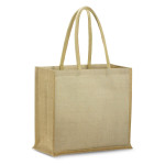 branded Modena Juco Tote Bag, from our range of promotional Jute Shopping &amp; Tote Bags