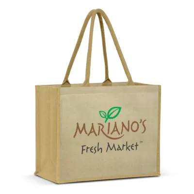 branded Torino Juco Tote Bag, from our range of promotional Jute Shopping & Tote Bags