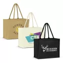 branded Torino Jute Tote Bag - Colour Match, from our range of promotional Jute Shopping &amp; Tote Bags