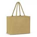 branded Torino Jute Tote Bag - Colour Match, from our range of promotional Jute Shopping &amp; Tote Bags
