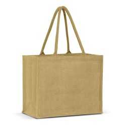 branded Torino Jute Tote Bag - Colour Match, from our range of promotional Jute Shopping & Tote Bags