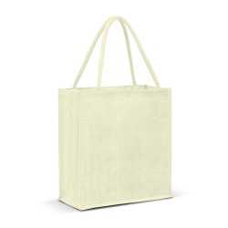 branded Lanza Jute Tote Bag - Colour Match, from our range of promotional Jute Shopping & Tote Bags