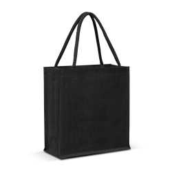branded Lanza Jute Tote Bag - Colour Match, from our range of promotional Jute Shopping & Tote Bags