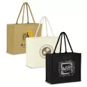 branded Modena Jute Tote Bag - Colour Match, from our range of promotional Jute Shopping &amp; Tote Bags
