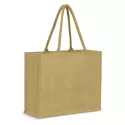 branded Modena Jute Tote Bag - Colour Match, from our range of promotional Jute Shopping &amp; Tote Bags