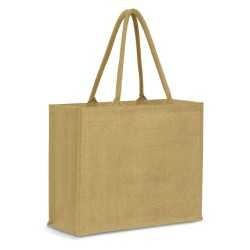 branded Modena Jute Tote Bag - Colour Match, from our range of promotional Jute Shopping & Tote Bags