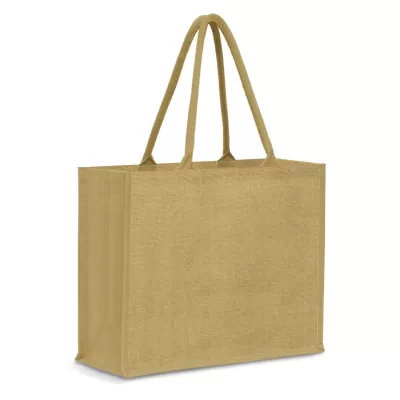 branded Modena Jute Tote Bag - Colour Match, from our range of promotional Jute Shopping & Tote Bags