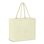 branded Modena Jute Tote Bag - Colour Match, from our range of promotional Jute Shopping &amp; Tote Bags