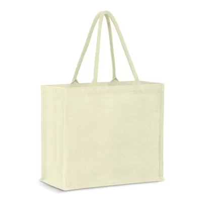 branded Modena Jute Tote Bag - Colour Match, from our range of promotional Jute Shopping & Tote Bags