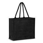 branded Modena Jute Tote Bag - Colour Match, from our range of promotional Jute Shopping &amp; Tote Bags