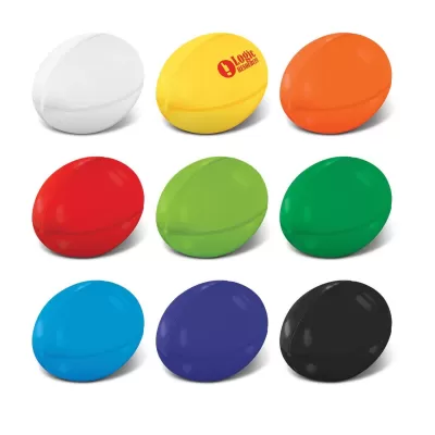 branded Stress Rugby Ball, from our range of promotional Stress Balls