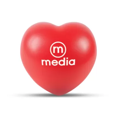 branded Stress Heart, from our range of promotional Stress Shapes