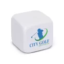 branded Stress Cube, from our range of promotional Stress Shapes
