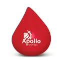 branded Stress Blood Drop, from our range of promotional Stress Shapes