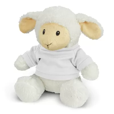 branded Lamb Plush Toy, from our range of promotional Teddy Bears & Plush Toys