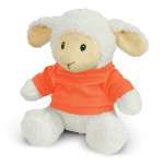 branded Lamb Plush Toy, from our range of promotional Teddy Bears &amp; Plush Toys