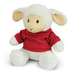 branded Lamb Plush Toy, from our range of promotional Teddy Bears & Plush Toys