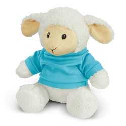 branded Lamb Plush Toy, from our range of promotional Teddy Bears & Plush Toys