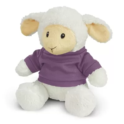 branded Lamb Plush Toy, from our range of promotional Teddy Bears & Plush Toys
