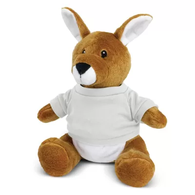 branded Kangaroo Plush Toy, from our range of promotional Teddy Bears & Plush Toys
