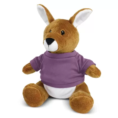 branded Kangaroo Plush Toy, from our range of promotional Teddy Bears & Plush Toys