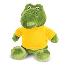 branded Crocodile Plush Toy, from our range of promotional Teddy Bears & Plush Toys