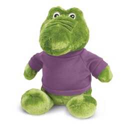 branded Crocodile Plush Toy, from our range of promotional Teddy Bears & Plush Toys