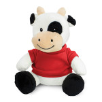 branded Cow Plush Toy, from our range of promotional Teddy Bears &amp; Plush Toys
