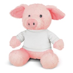 branded Pig Plush Toy, from our range of promotional Teddy Bears & Plush Toys