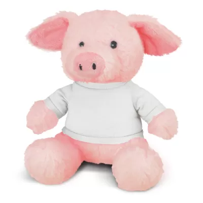 branded Pig Plush Toy, from our range of promotional Teddy Bears & Plush Toys
