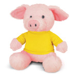 branded Pig Plush Toy, from our range of promotional Teddy Bears &amp; Plush Toys