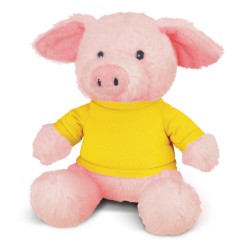 branded Pig Plush Toy, from our range of promotional Teddy Bears & Plush Toys