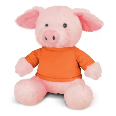 branded Pig Plush Toy, from our range of promotional Teddy Bears & Plush Toys