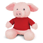 branded Pig Plush Toy, from our range of promotional Teddy Bears &amp; Plush Toys