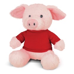 branded Pig Plush Toy, from our range of promotional Teddy Bears & Plush Toys
