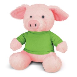 branded Pig Plush Toy, from our range of promotional Teddy Bears & Plush Toys