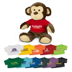 branded Monkey Plush Toy, from our range of promotional Teddy Bears & Plush Toys