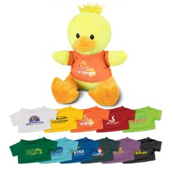 branded Duck Plush Toy, from our range of promotional Teddy Bears & Plush Toys