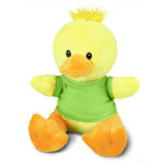 branded Duck Plush Toy, from our range of promotional Teddy Bears &amp; Plush Toys