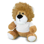 branded Lion Plush Toy, from our range of promotional Teddy Bears &amp; Plush Toys