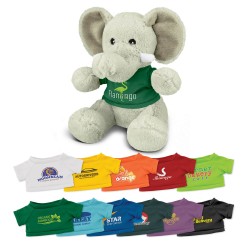 branded Elephant Plush Toy, from our range of promotional Teddy Bears & Plush Toys