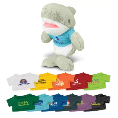 branded Shark Plush Toy, from our range of promotional Teddy Bears & Plush Toys