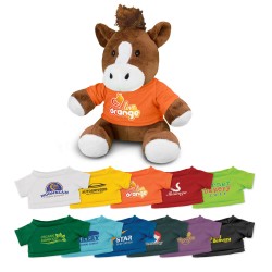 branded Horse Plush Toy, from our range of promotional Teddy Bears & Plush Toys