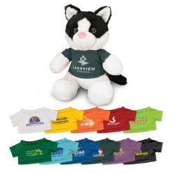 branded Cat Plush Toy, from our range of promotional Teddy Bears & Plush Toys