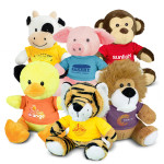 branded Assorted Plush Toys, from our range of promotional Teddy Bears &amp; Plush Toys